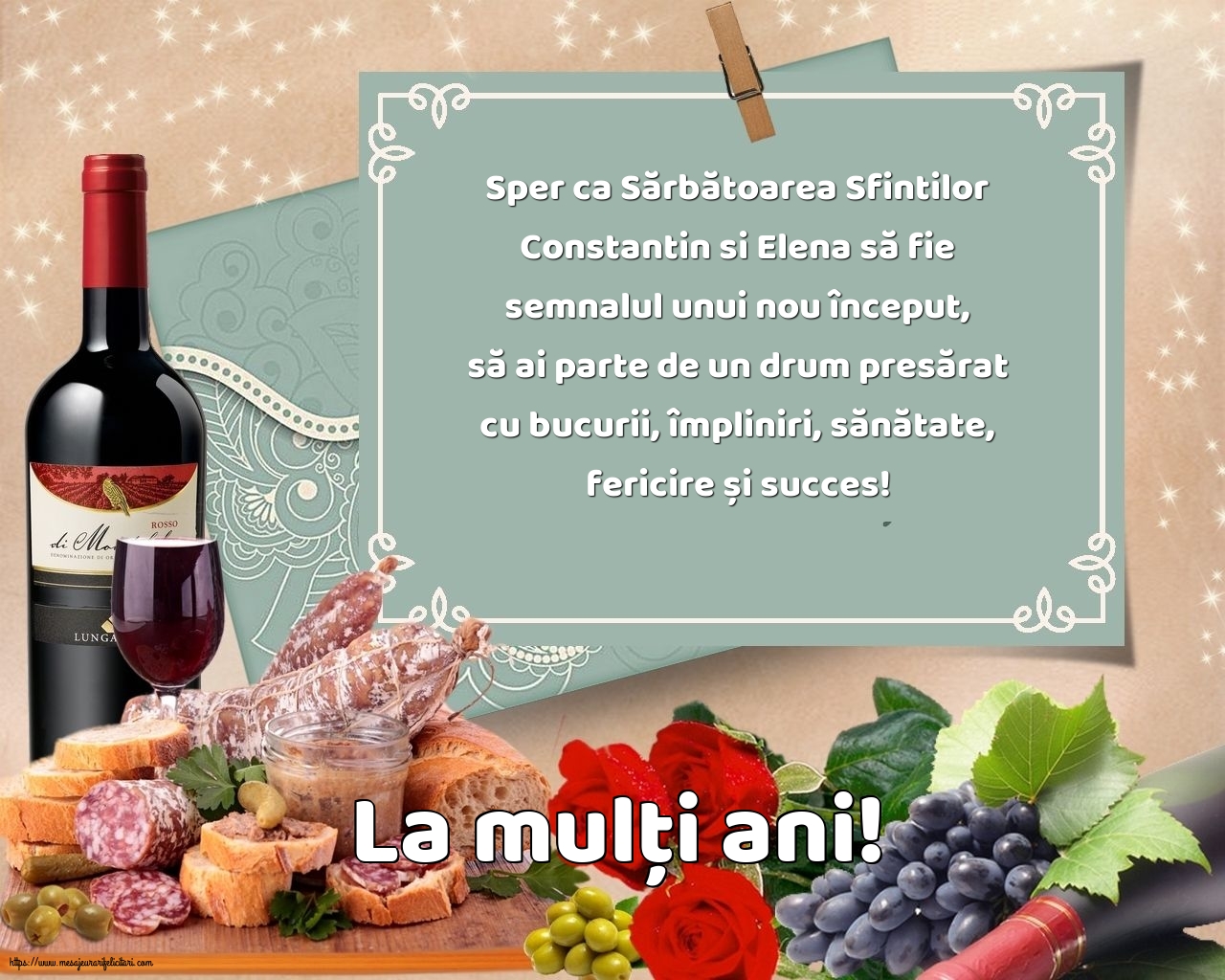 Sfintii Constantin si Elena La mulți ani!