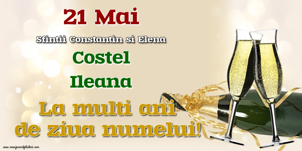 Sfintii Constantin si Elena 21 Mai - Sfintii Constantin si Elena