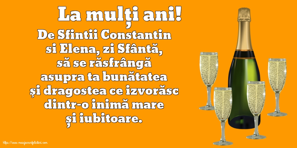 La mulți ani!