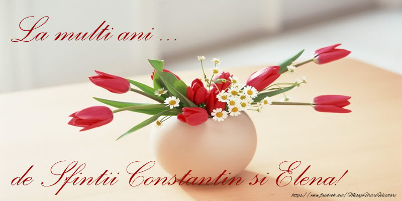 La multi ani ... de Sfintii Constantin si Elena!