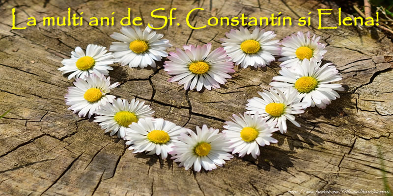 La multi ani de Sf. Constantin si Elena!