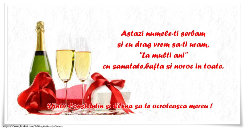 La multi ani cu sanatate, bafta si noroc in toate