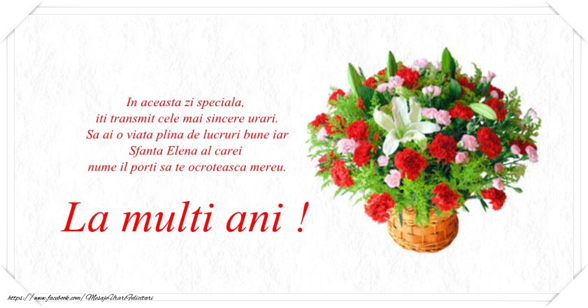 Sfanta Elena sa te ocroteasca mereu