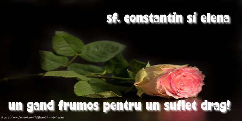 Un gand frumos pentru un suflet drag!