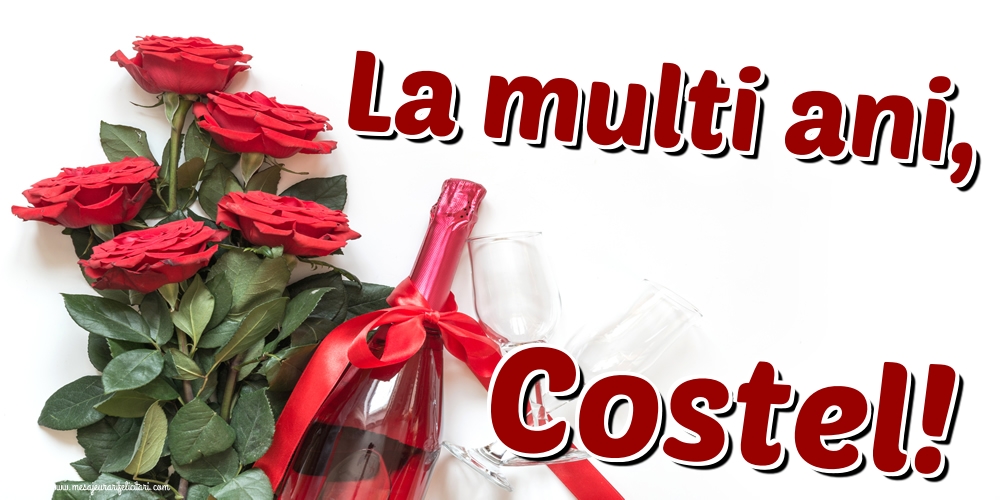 La multi ani, Costel!