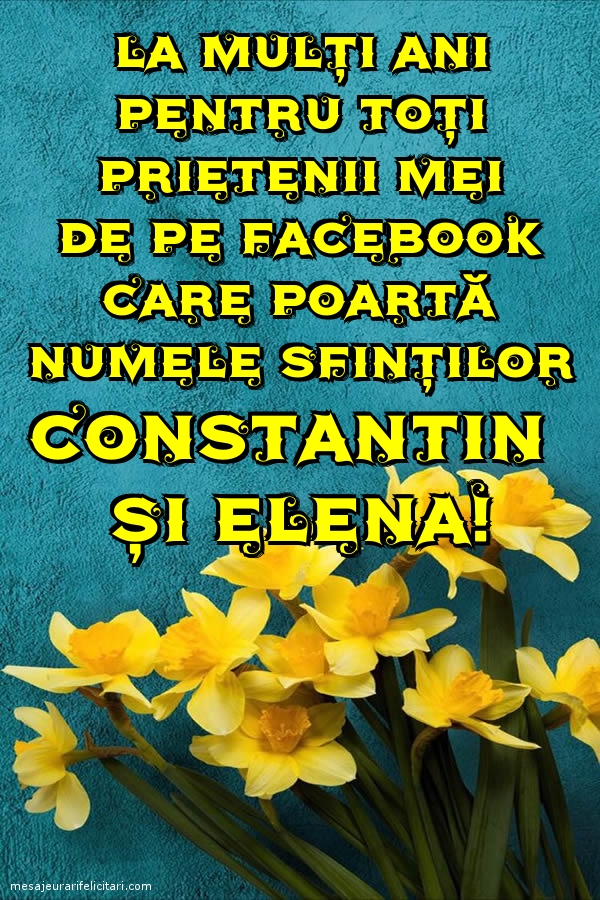 LA MULȚI ANI, PRIETENI!