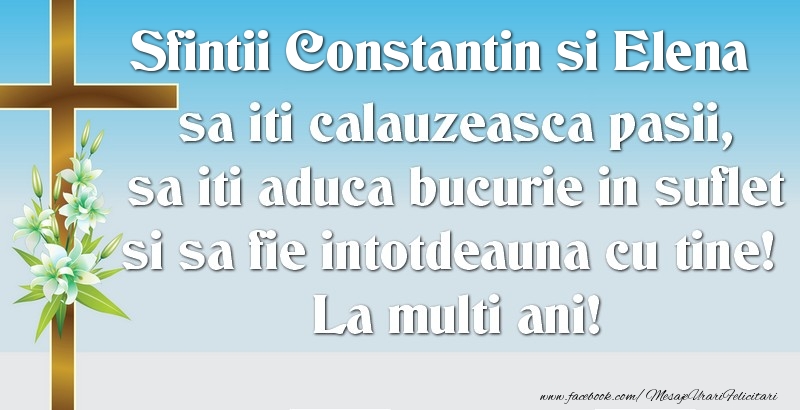 Sfintii Constantin si Elena