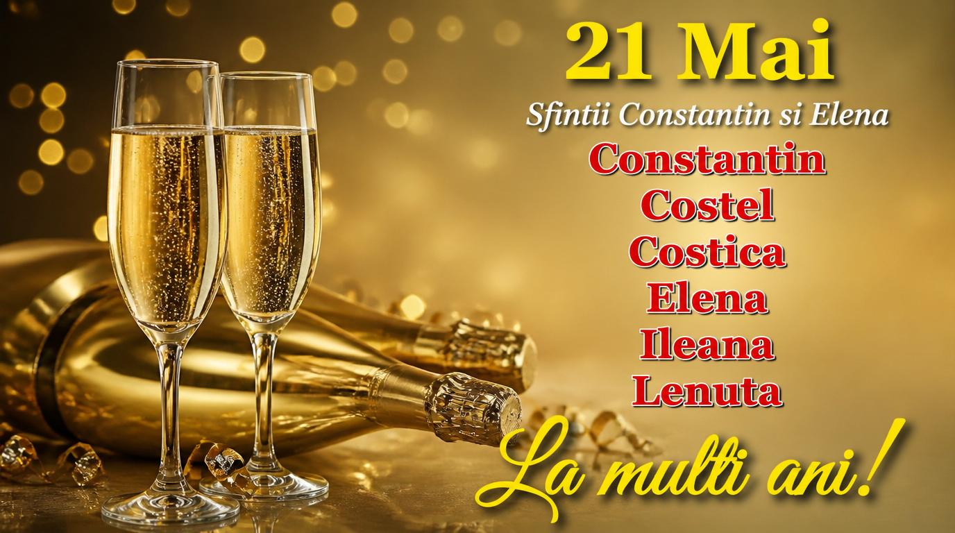 21 Mai Sfinții Constantin și Elena La multi ani!