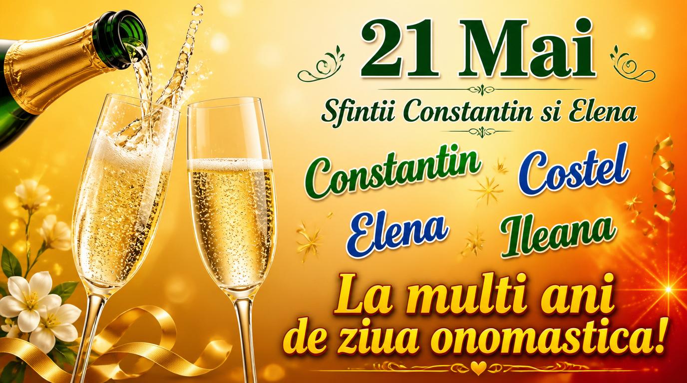 21 Mai Sfinții Constantin și Elena La multi ani!