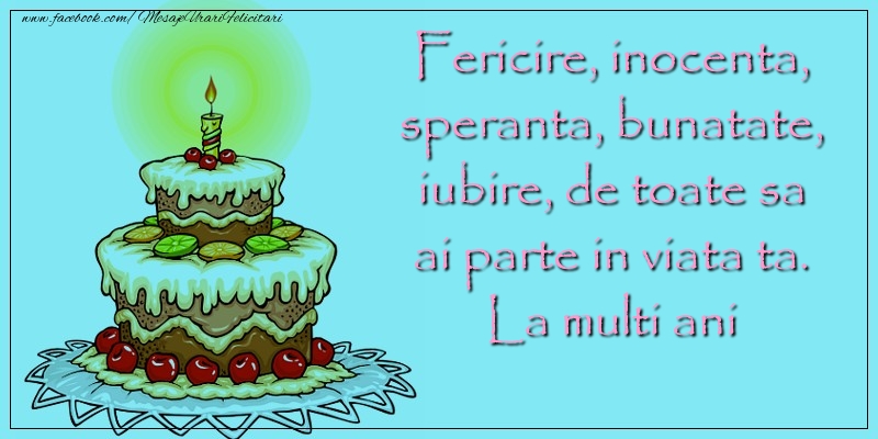 Fericire, inocenta, speranta, bunatate, iubire