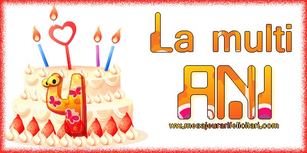 Felicitari pentru copii - La multi ani - mesajeurarifelicitari.com