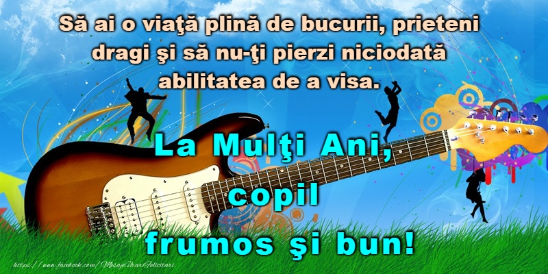 La multi ani pentru fetite si baieti