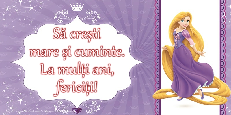 La multi ani pentru fetite si baieti