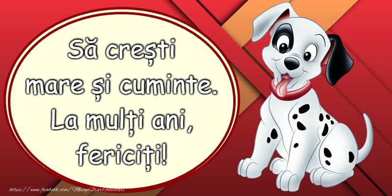 La multi ani pentru fetite si baieti