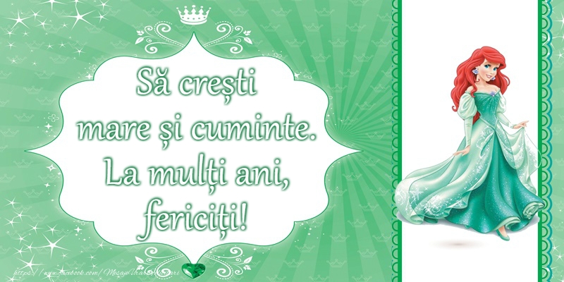 La multi ani pentru fetite si baieti