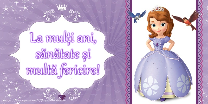 La multi ani pentru fetite si baieti