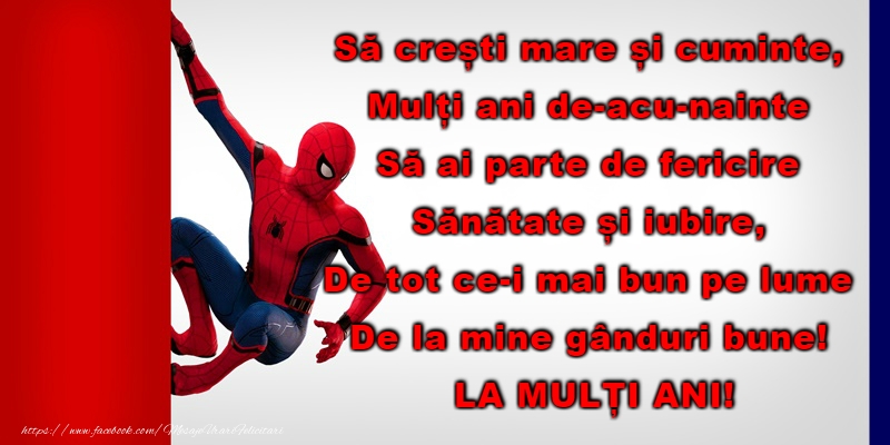 La multi ani pentru fetite si baieti