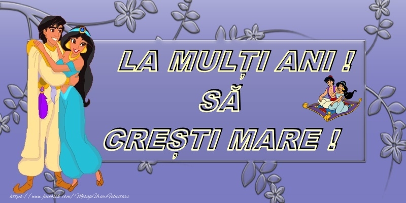 La multi ani pentru fetite si baieti