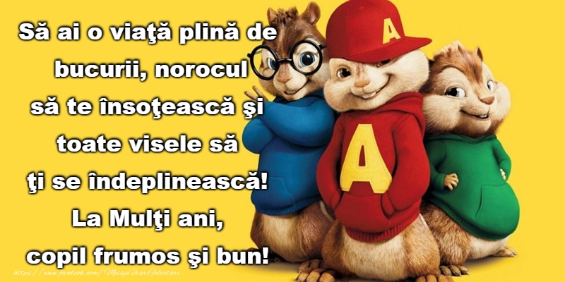 La multi ani pentru fetite si baieti