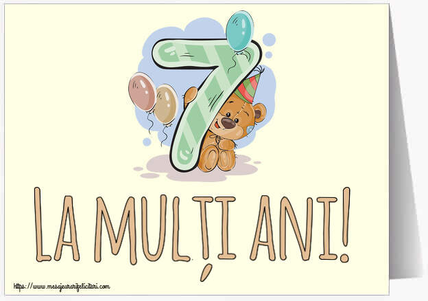 Copii La mulți ani! ~ 7 ani