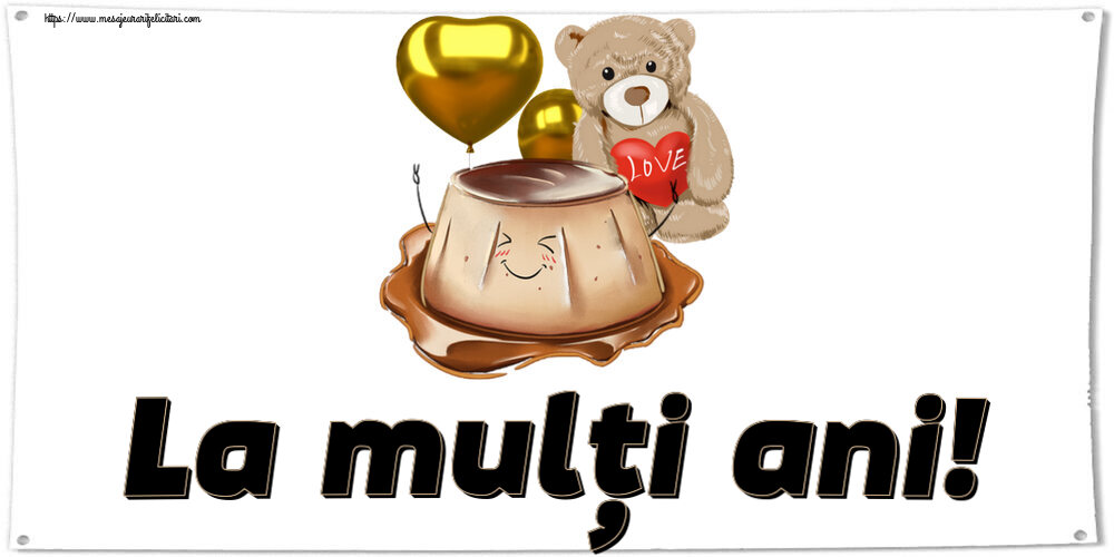La mulți ani! ~ Love cake