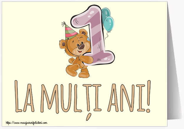 Copii La mulți ani! ~ 1 an