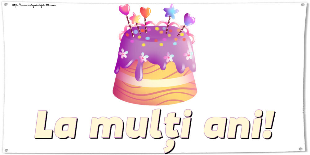 La mulți ani! ~ candy tort