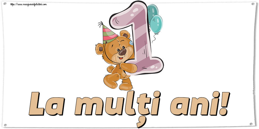 La mulți ani! ~ 1 an