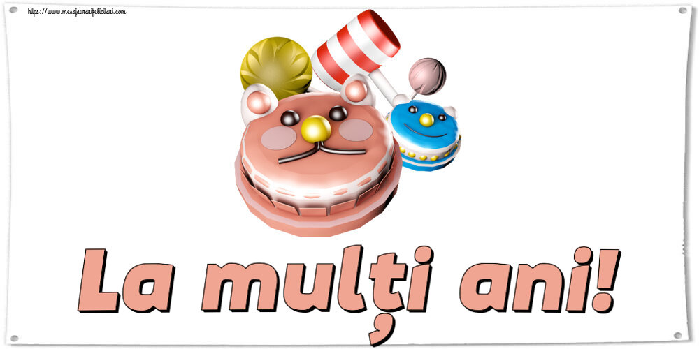 Copii La mulți ani! ~ tort tobe funny