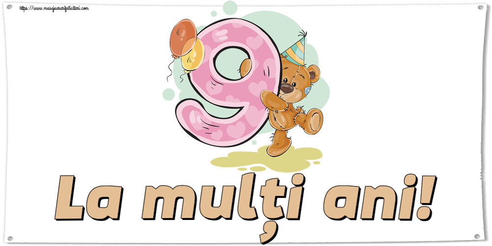 Copii La mulți ani! ~ 9 ani