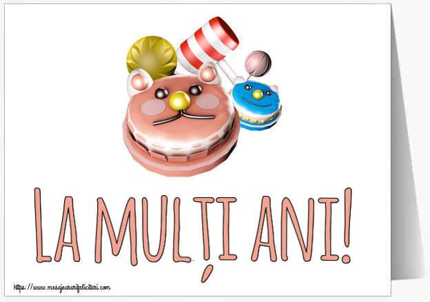 La mulți ani! ~ tort tobe funny