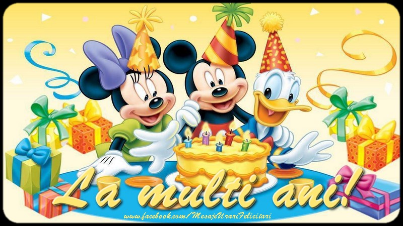 Felicitari pentru copii - La multi ani! - mesajeurarifelicitari.com