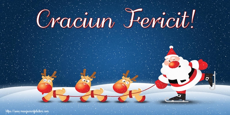 Felicitari de Craciun - Craciun Fericit! - mesajeurarifelicitari.com