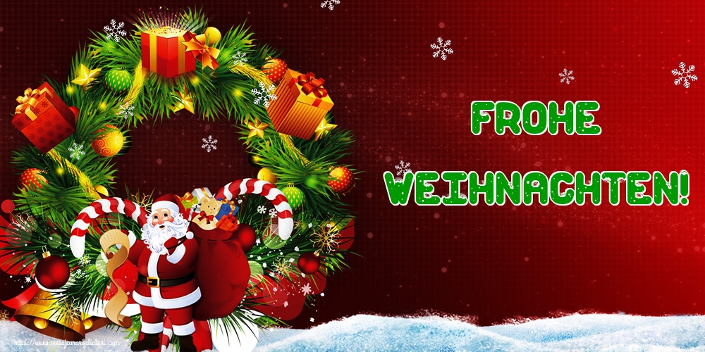 Felicitari de Craciun in Germana Pagina