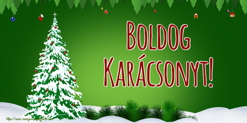 Felicitari de Craciun in Maghiara - Boldog Karácsonyt!