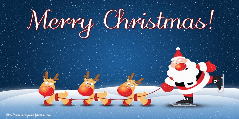 Felicitari de Craciun in Engleza - Merry Christmas!