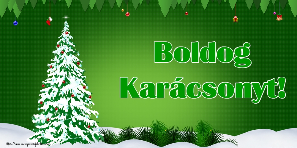 Felicitari de Craciun in Maghiara - Boldog Karácsonyt!