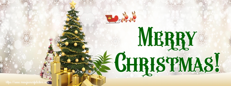 Felicitari de Craciun in Engleza - Merry Christmas!