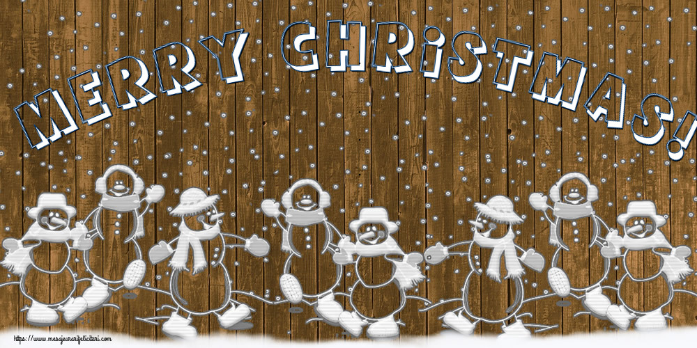 Felicitari de Craciun in Engleza - Merry Christmas!