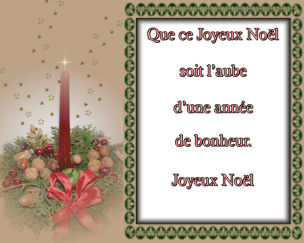 Felicitari de Craciun in Franceza - Que ce Joyeux Noël soit l’aube d’une année de bonheur. Joyeux Noël