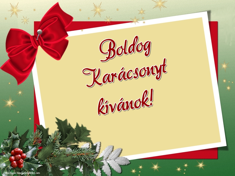 Craciun in Maghiara - Boldog Karácsonyt kívánok!