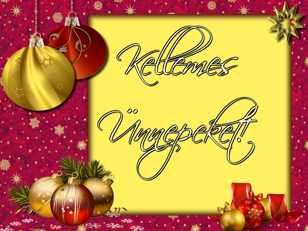 Felicitari de Craciun in Maghiara - Kellemes Ünnepeket!