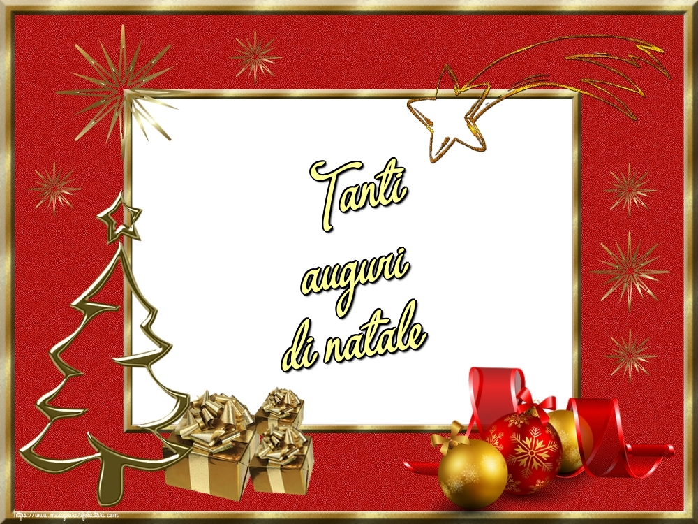 Felicitari de Craciun in Italiana - Tanti auguri di natale