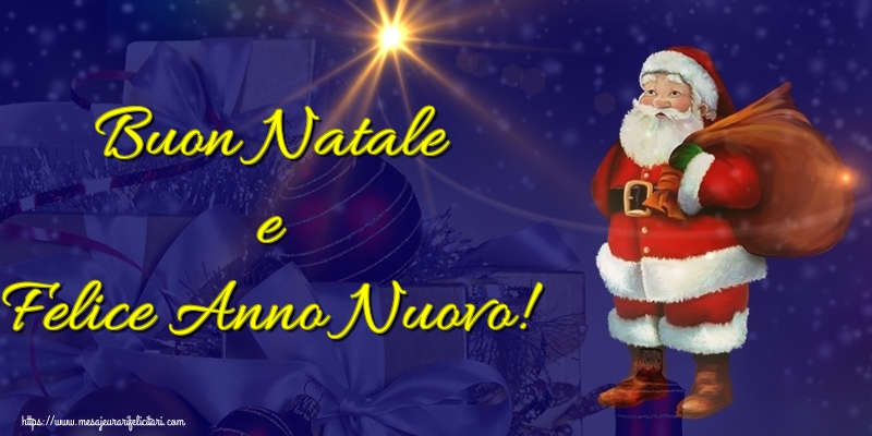 Felicitari de Craciun in Italiana - Buon Natale e Felice Anno Nuovo!
