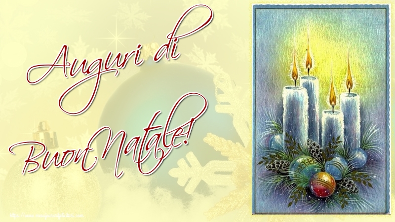 Felicitari de Craciun in Italiana - Auguri di Buon Natale!