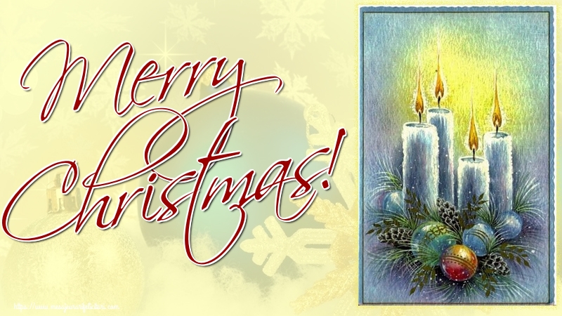 Felicitari de Craciun in Engleza - Merry Christmas!