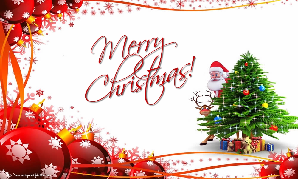Felicitari de Craciun in Engleza - Merry Christmas!