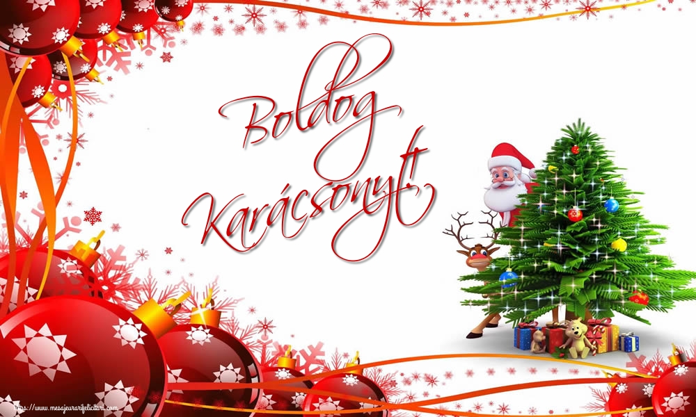 Felicitari de Craciun in Maghiara - Boldog Karácsonyt!