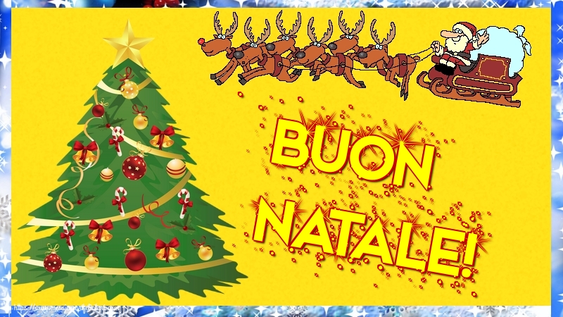 Felicitari de Craciun in Italiana - Buon Natale!