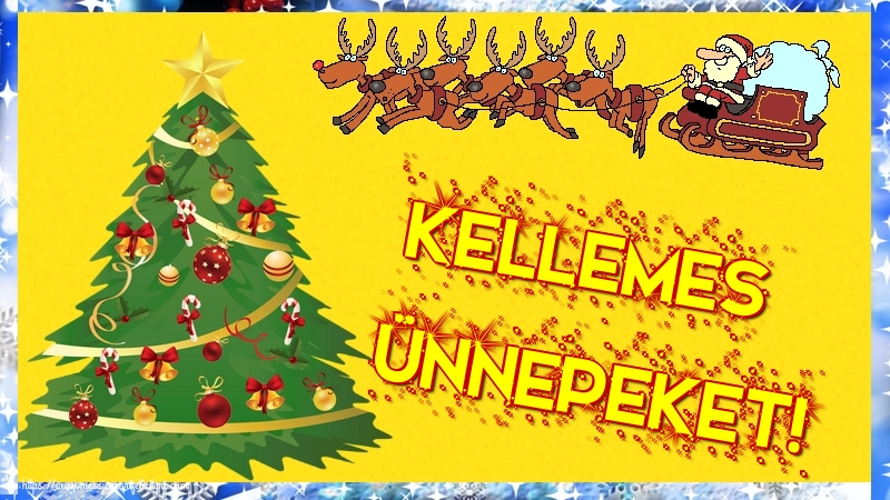 Felicitari de Craciun in Maghiara - Kellemes Ünnepeket!